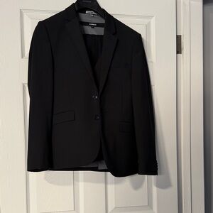 Express Men's Black Three Piece Suit